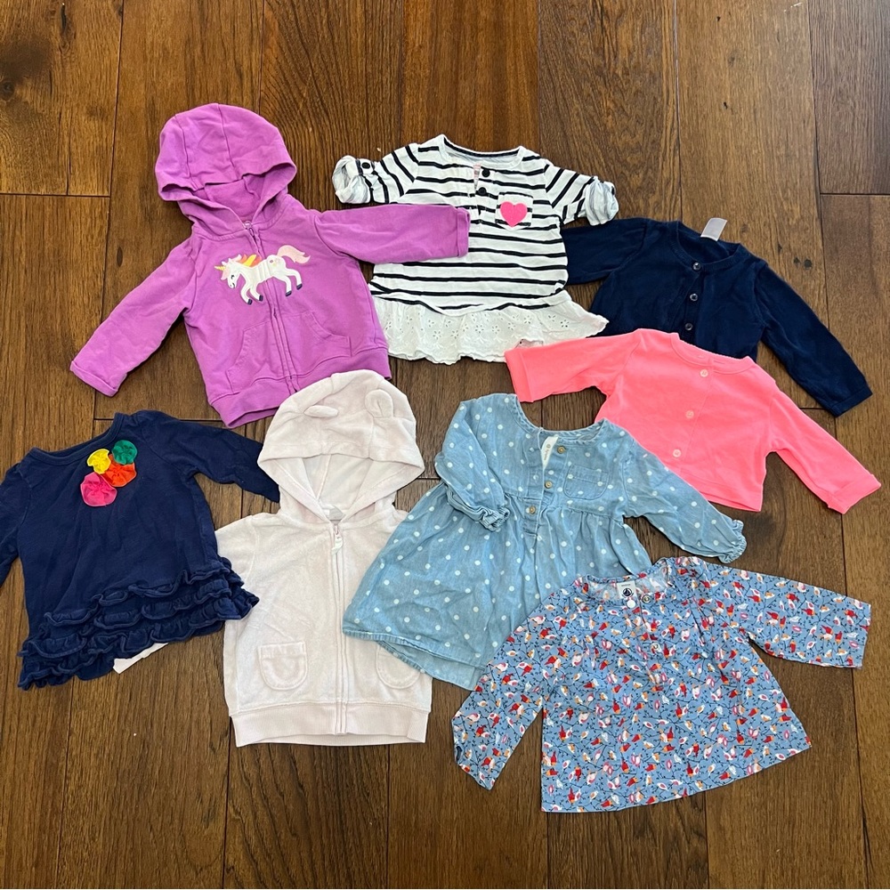 8-Piece 6m Girl Chilly Weather Bundle